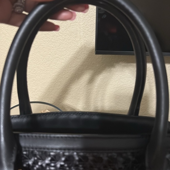 Tory Burch Robinson Reva Woven Dome Satchel - Picture 10 of 10